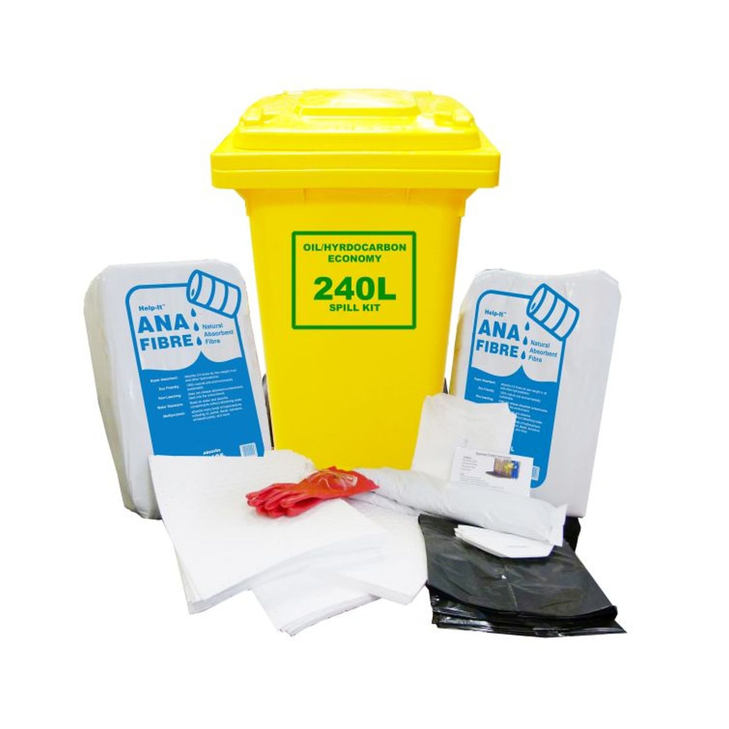 Oil Spill Kit Eco Refill Pack 240 Ltr